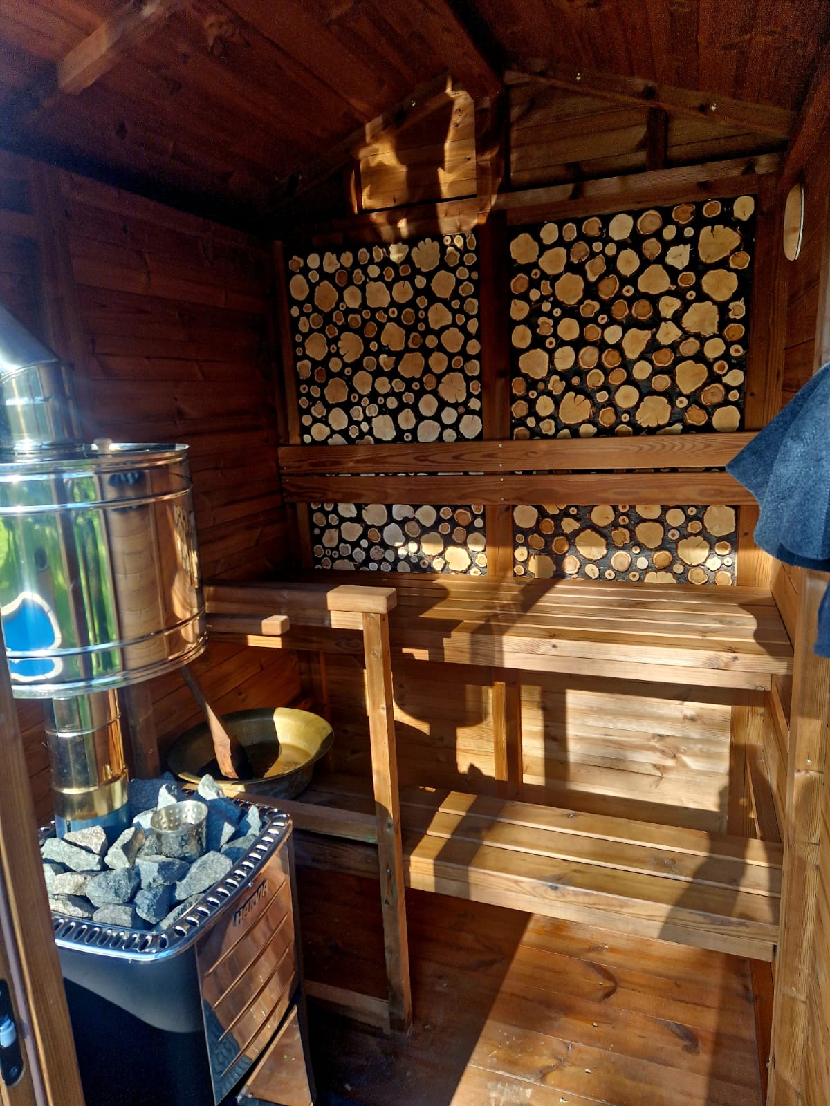 Handcrafted Thermowood "moti" DIY sauna 40