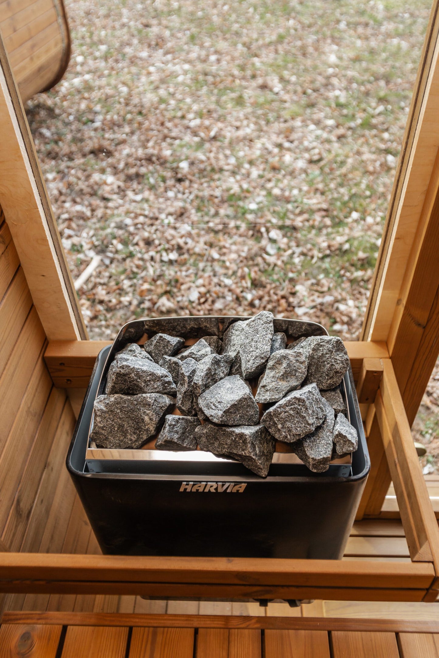 Handgefertigte Thermoholz-Sauna CUBE MINI DIY – 1,6 m