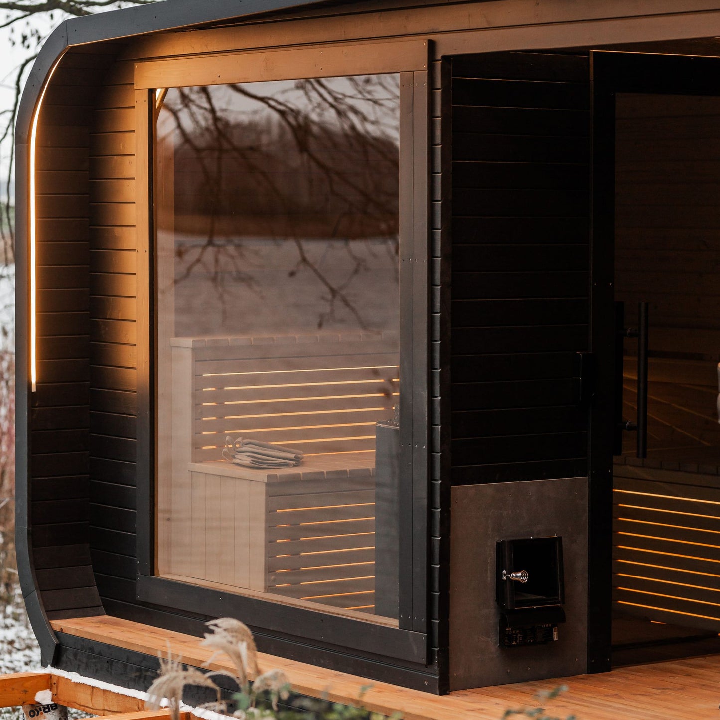 2in1 LUX SPA – Sauna + Badefass