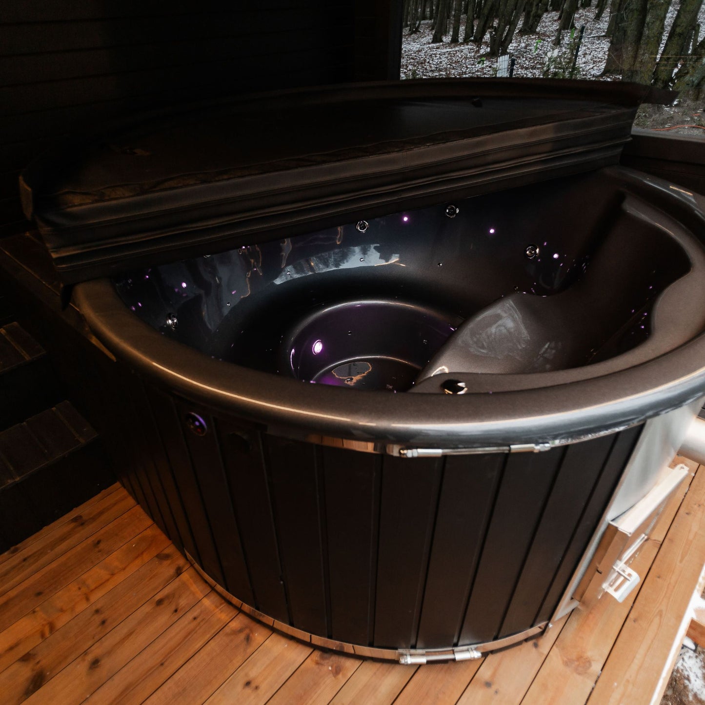 2in1 LUX SPA – Sauna + Badefass