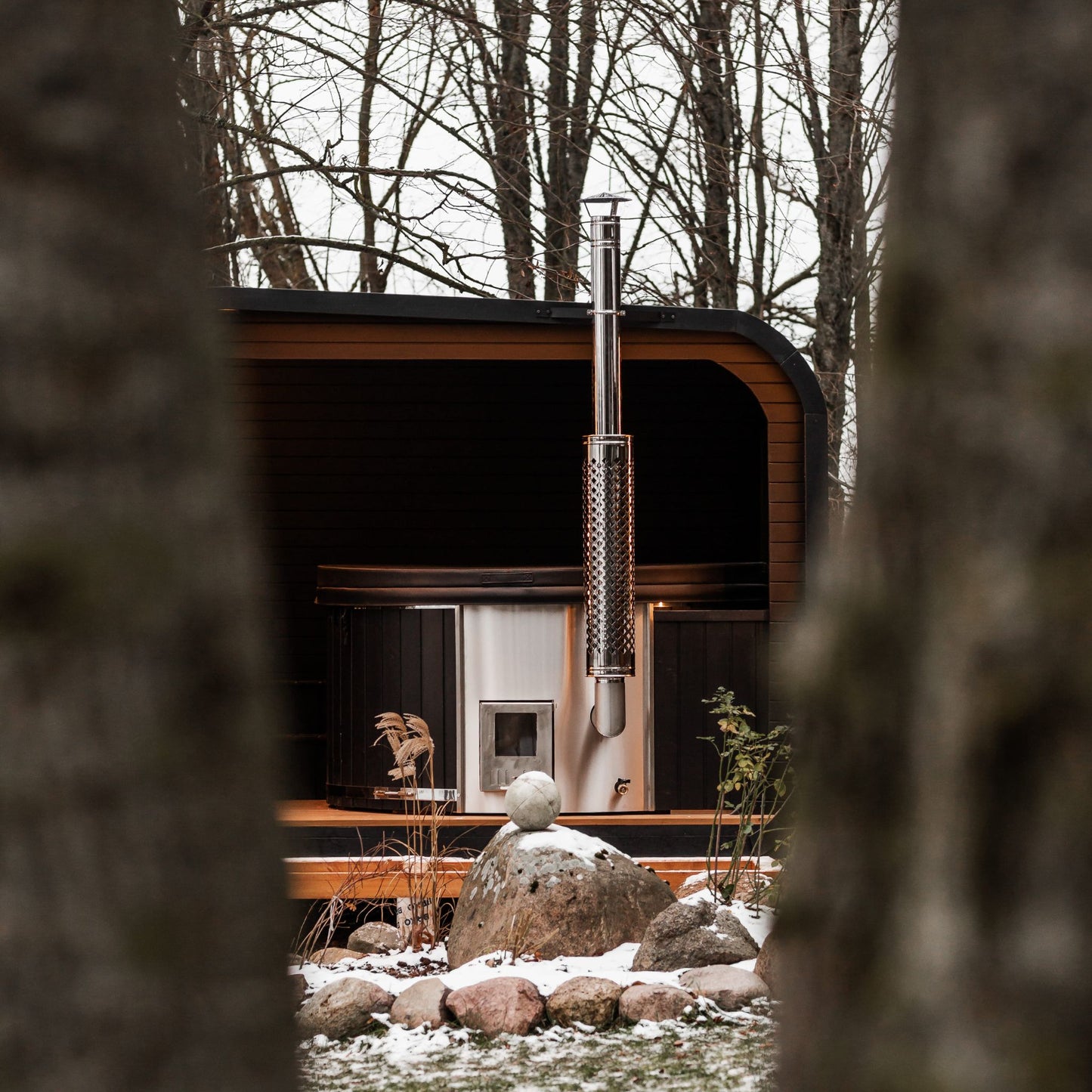 2in1 LUX SPA – Sauna + Badefass