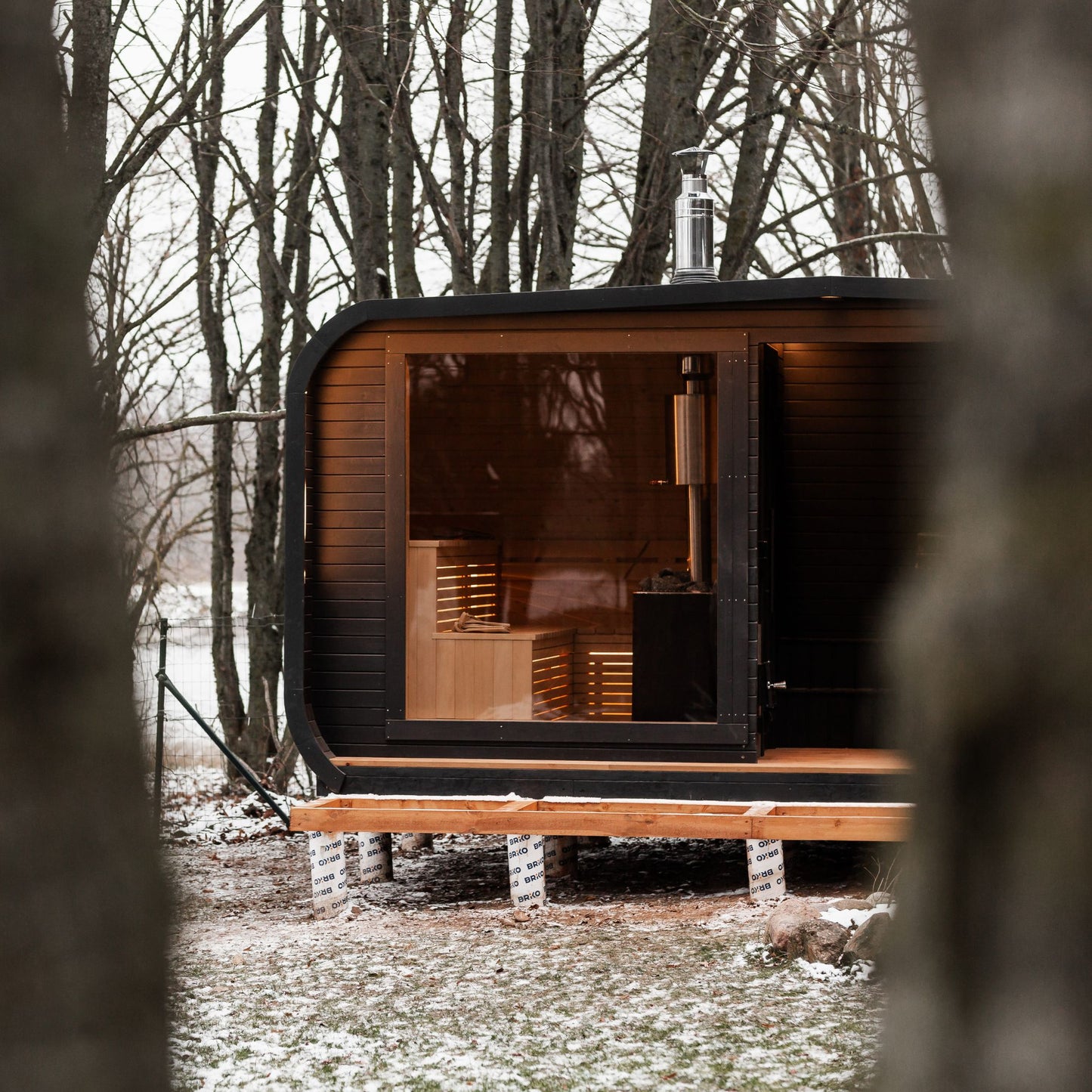 2in1 LUX SPA – Sauna + Badefass