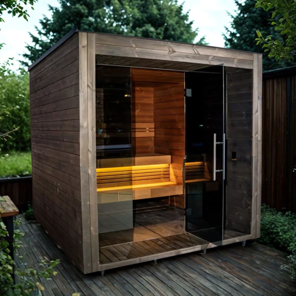 DIY Handcrafted Thermowood Arona Premium Sauna