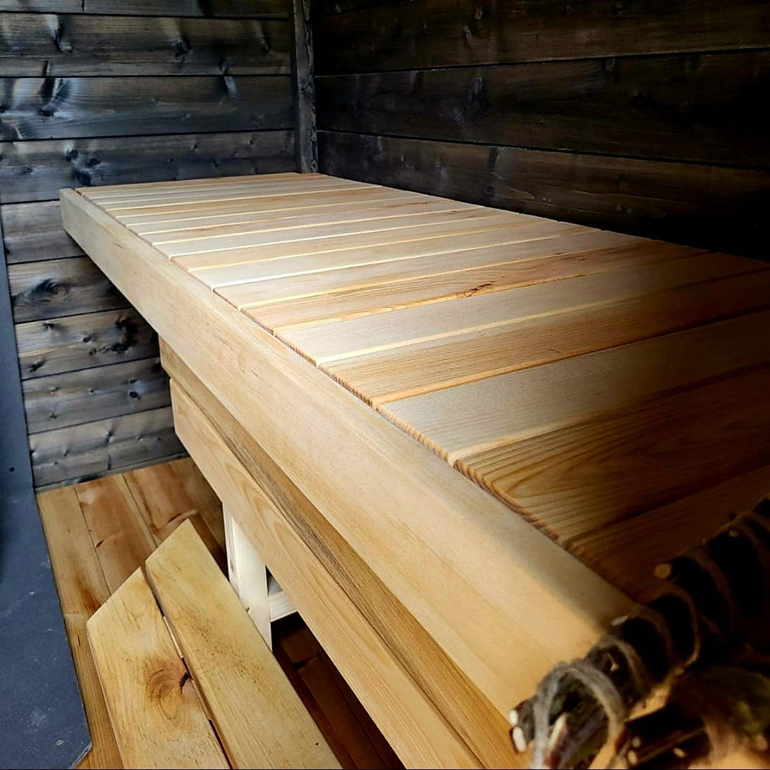 Premium handcrafted traditional sauna made for outdoor use
