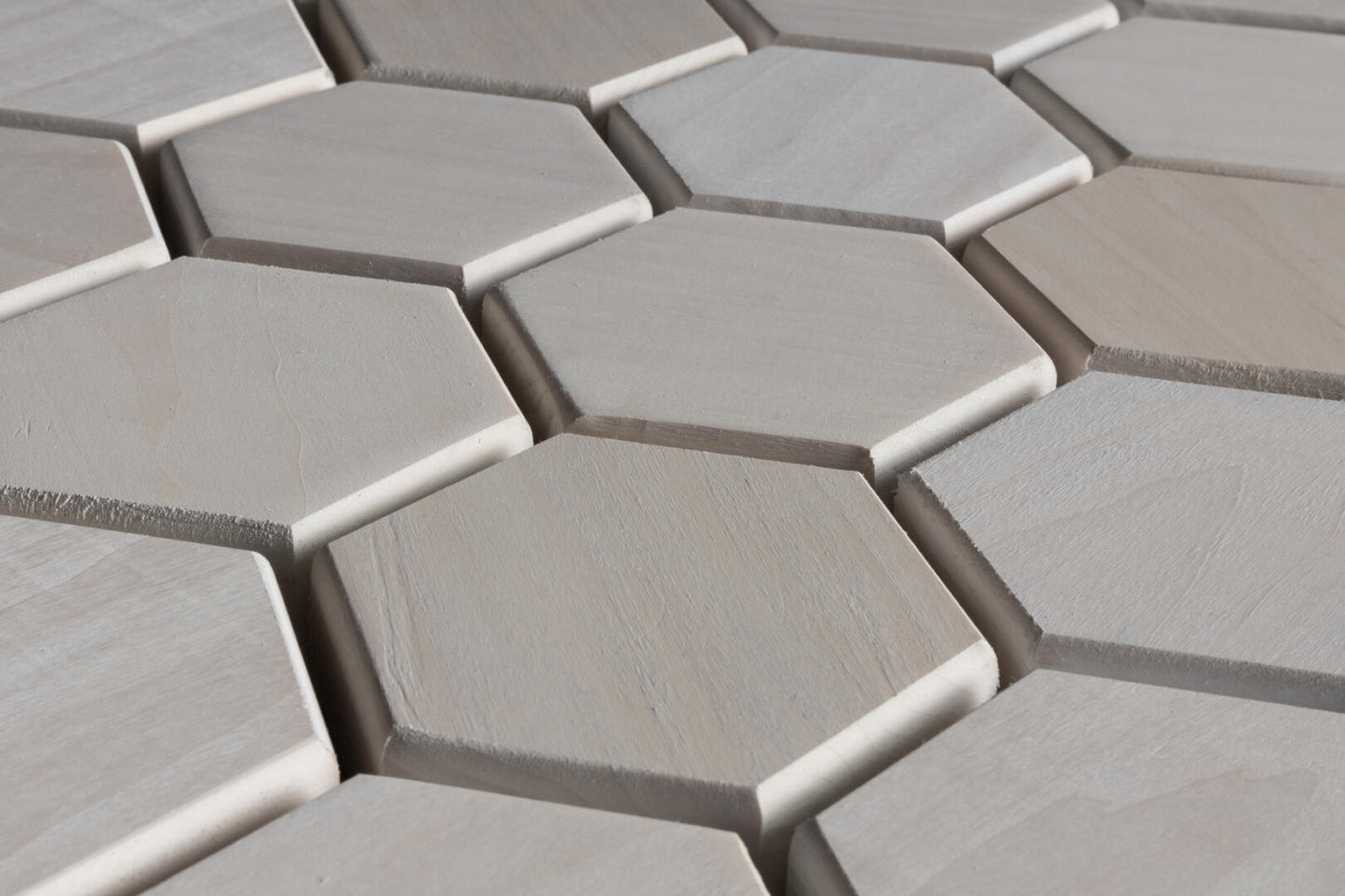 Decorative wall panel Promenade White