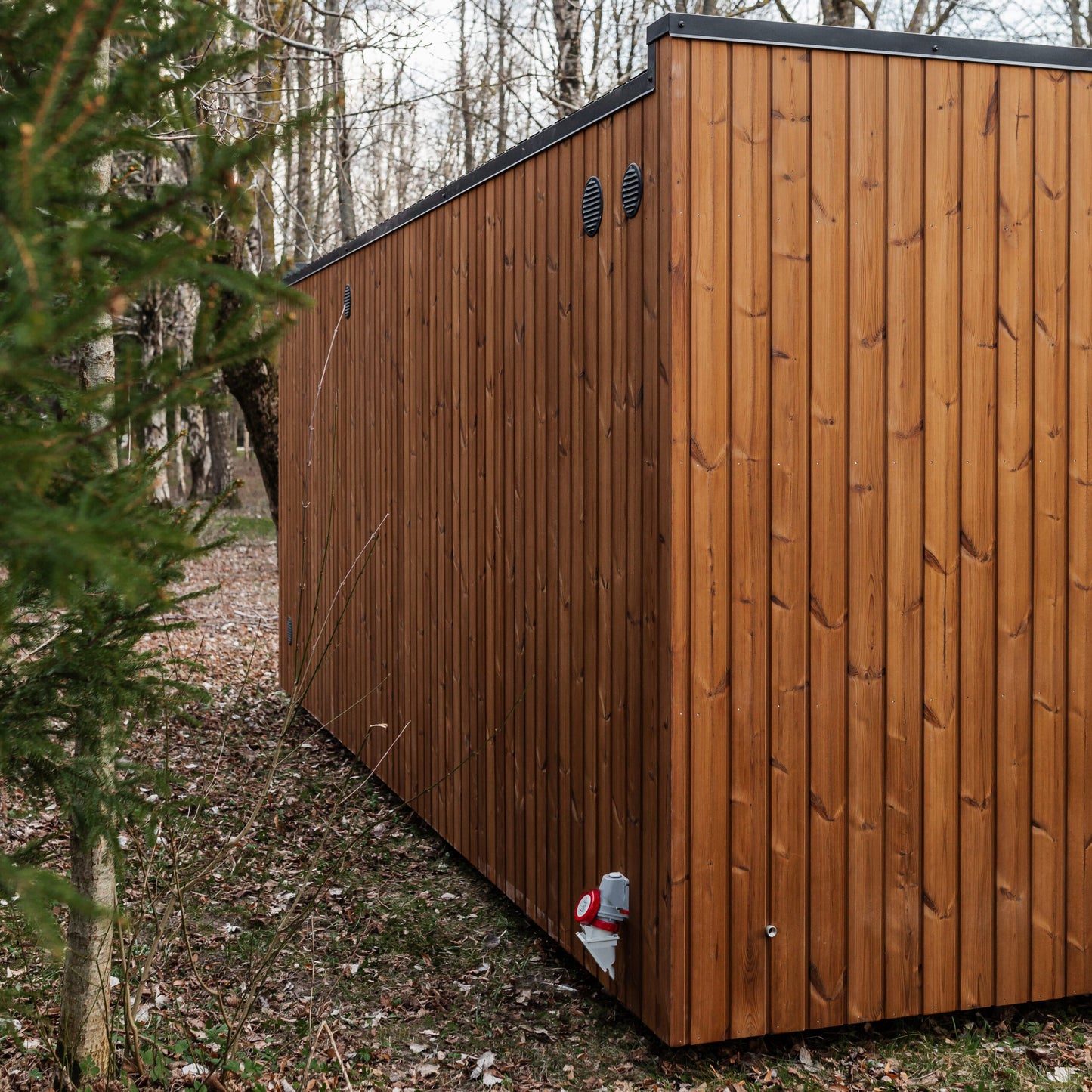 Luxus Thermoholz Modulsauna & Wellnesskabine