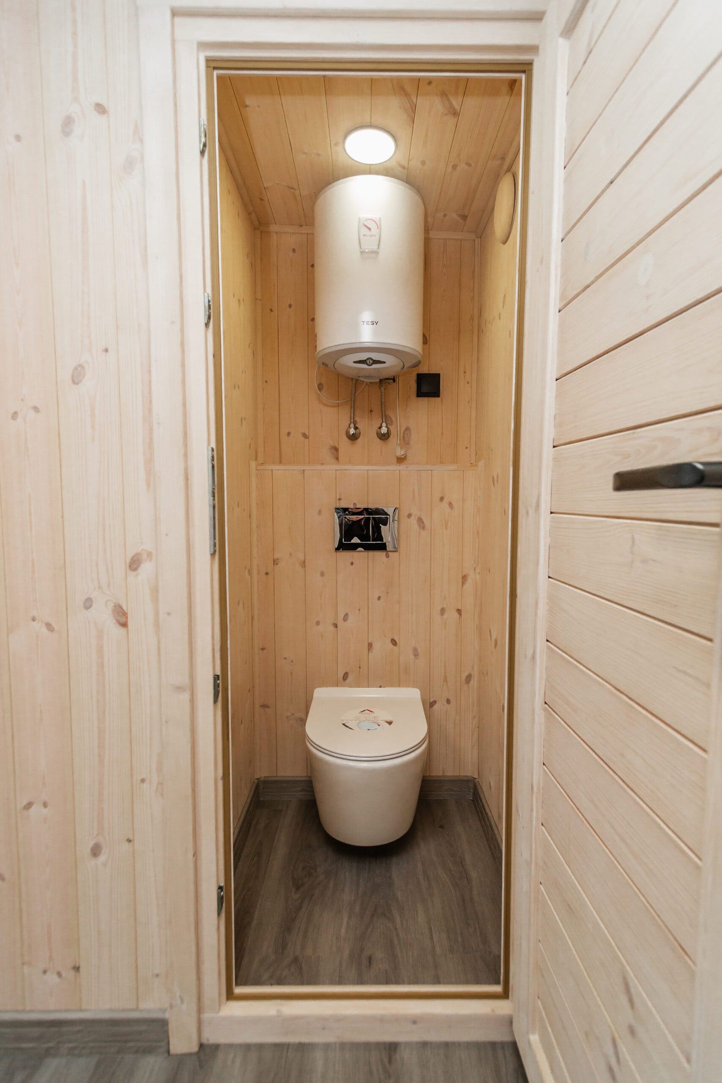 Luxus Thermoholz Modulsauna & Wellnesskabine