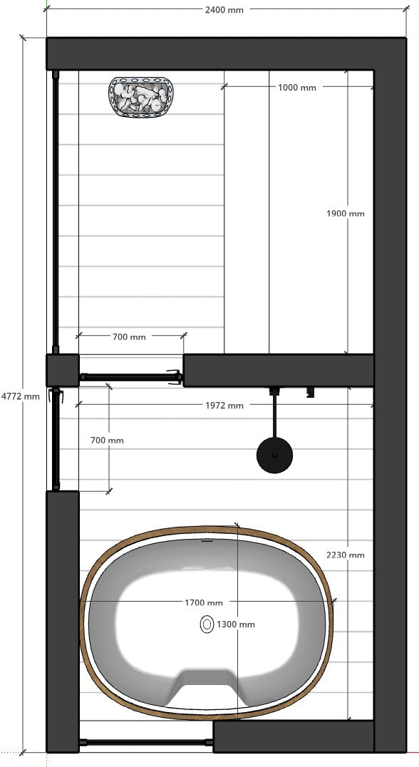 IDYL premium sauna MANTRA