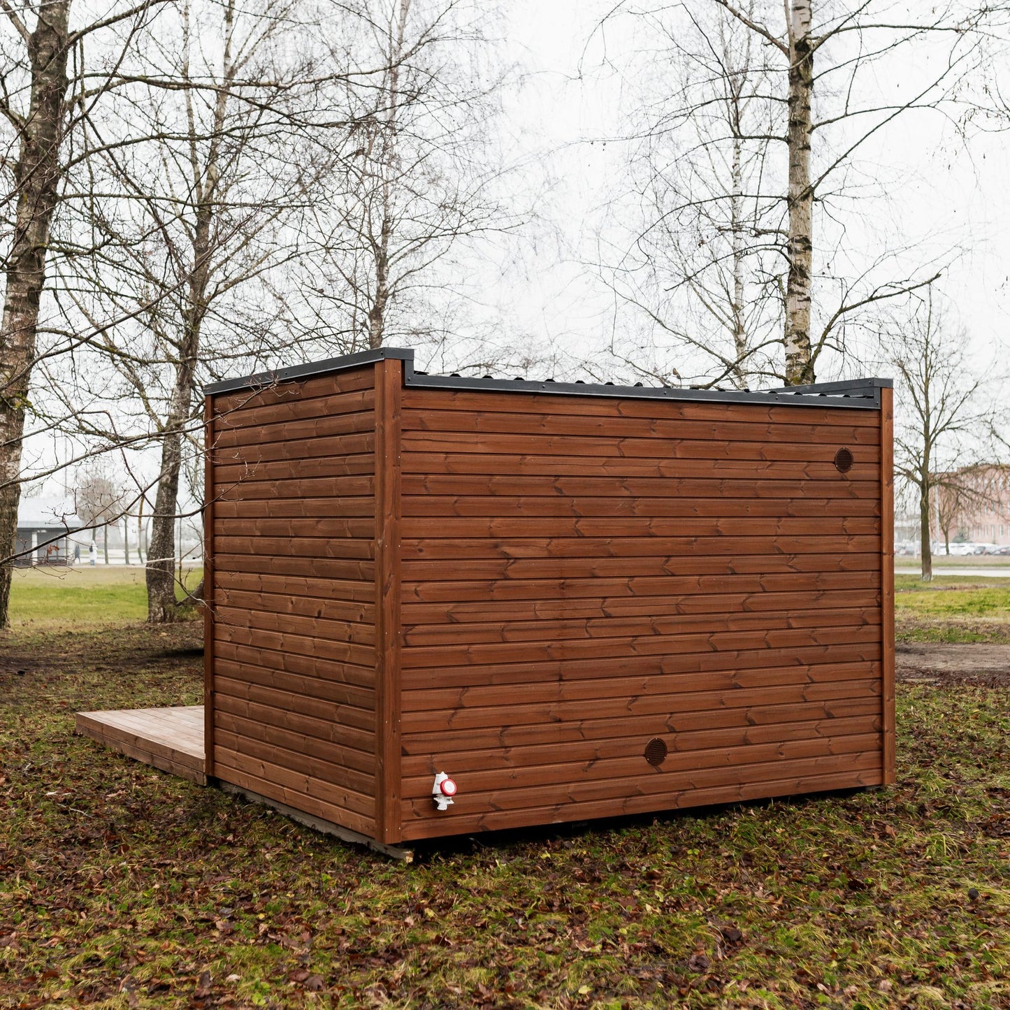 Rahmensauna Thermowood 245×340