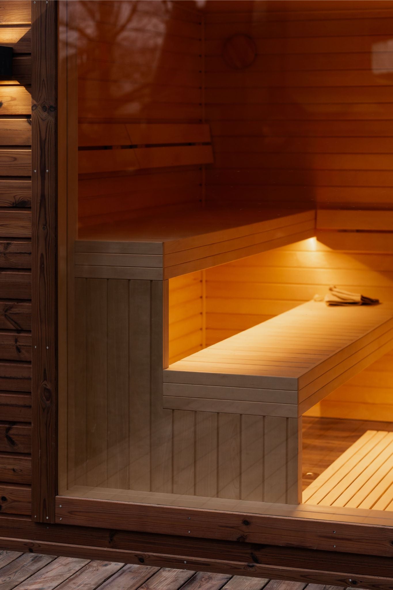 Rahmensauna Thermowood 245×340