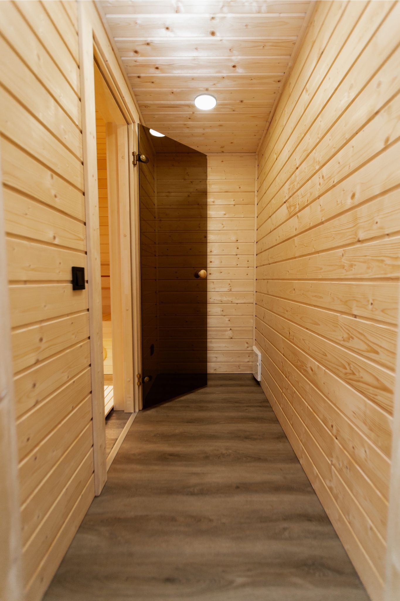 Rahmensauna Thermowood 245×340