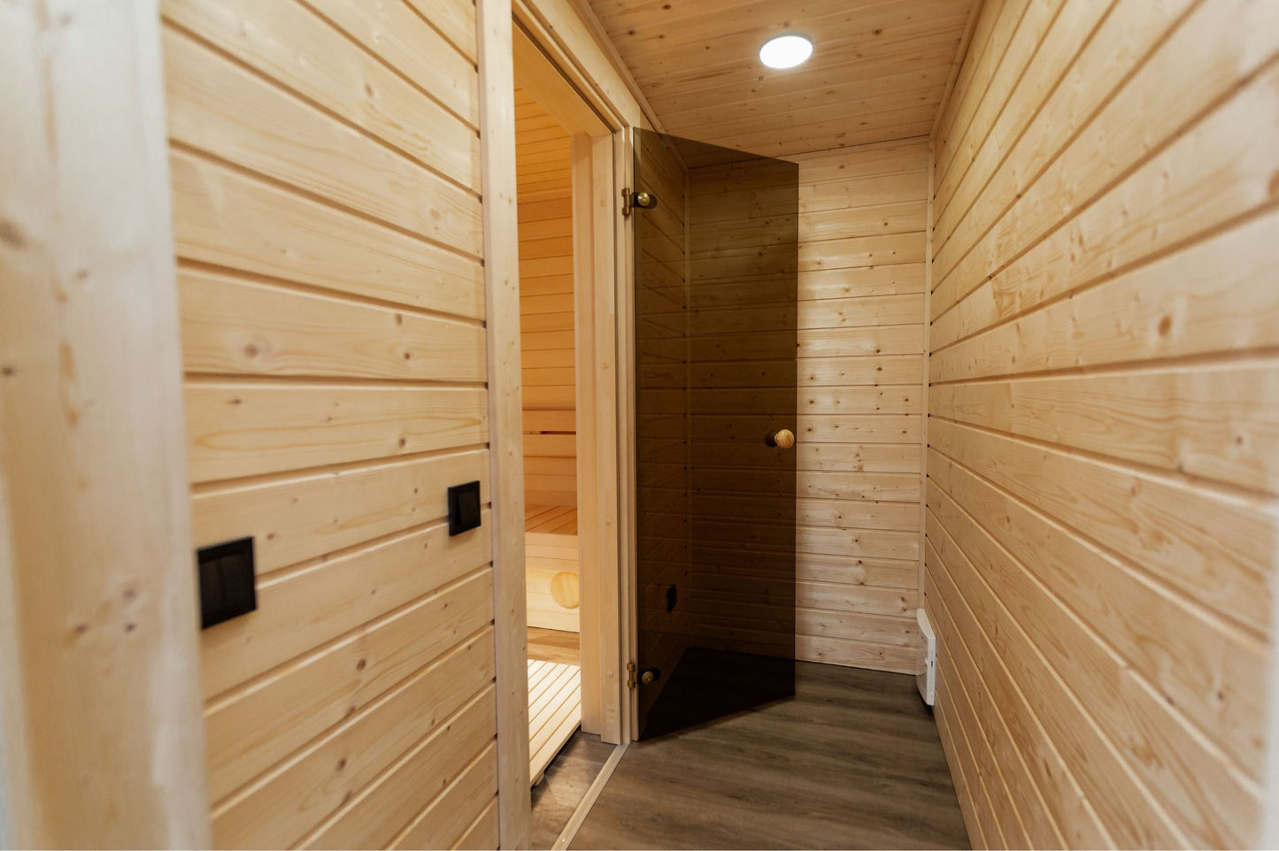 Rahmensauna Thermowood 245×340