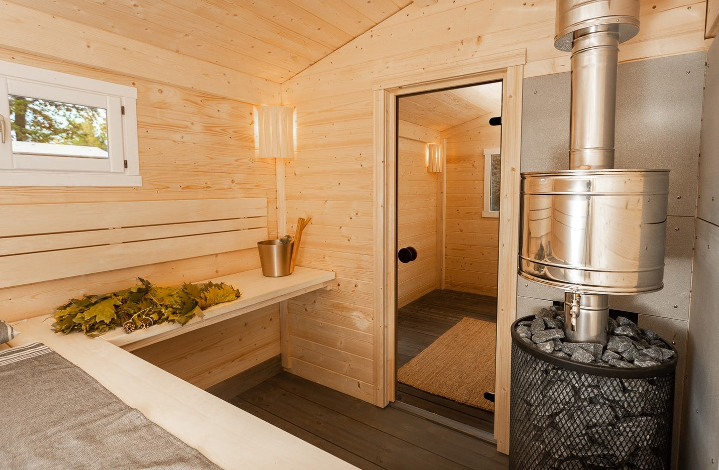 KLASSISCHE BADEHAUS-Sauna