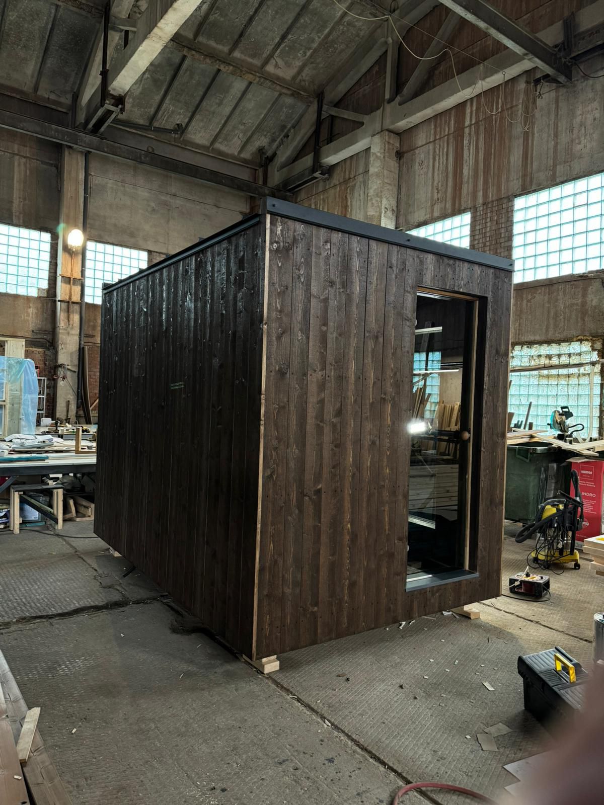 CUBA CUBE mini sauna 3x2m