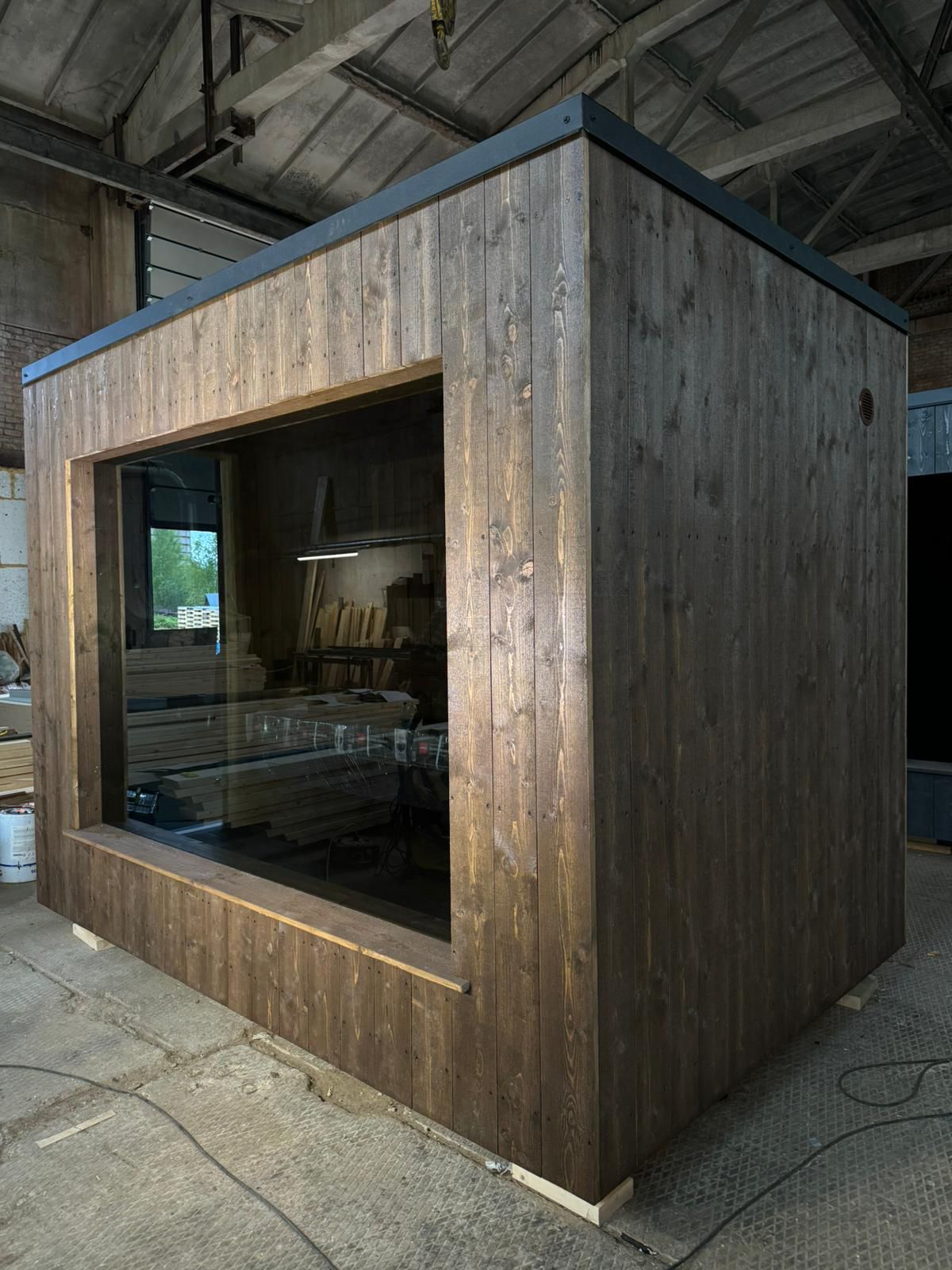 CUBA CUBE mini sauna 3x2m