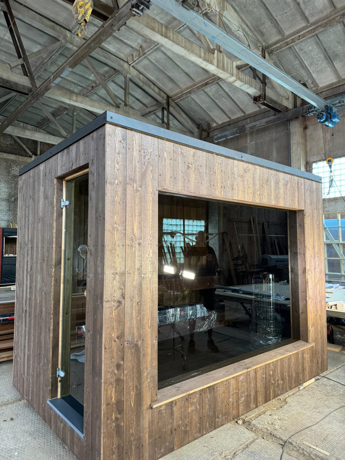 CUBA CUBE mini sauna 3x2m