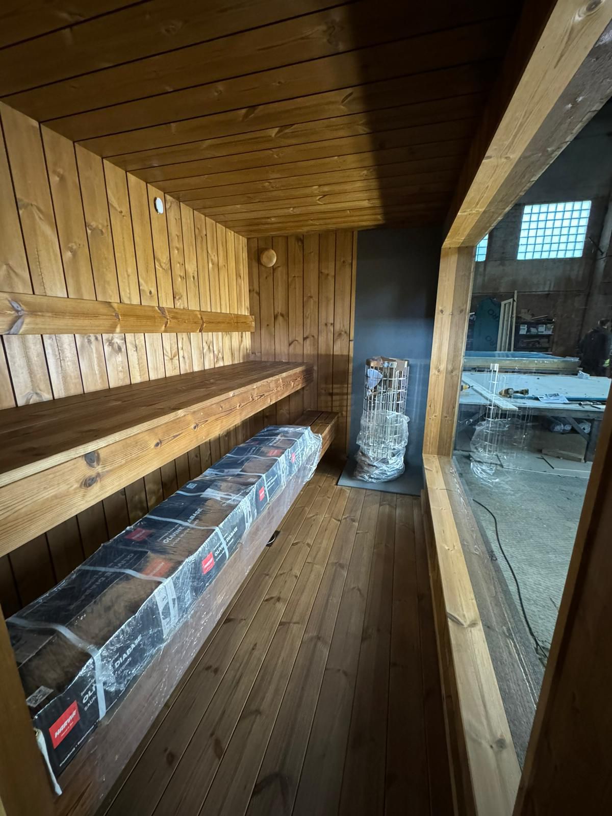 CUBA CUBE mini sauna 3x2m