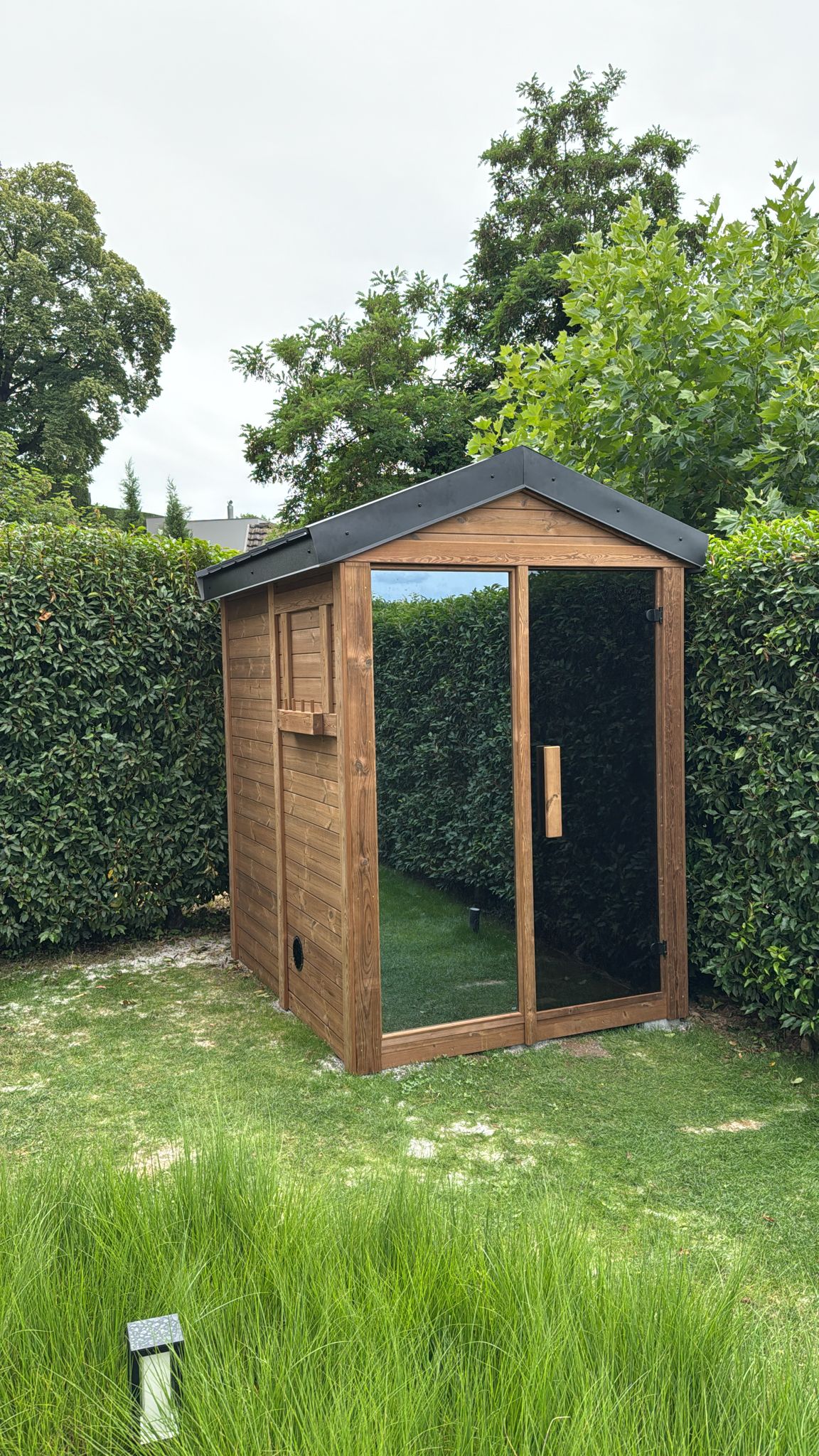 Handcrafted Thermowood "moti" DIY sauna 40