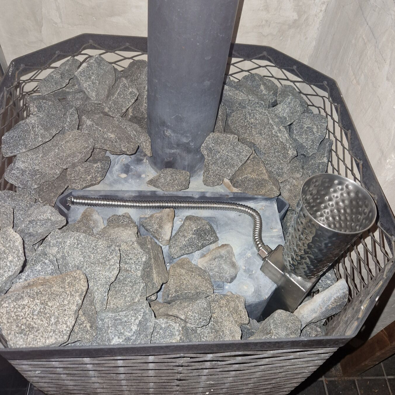 High quality sauna heater with water tank for home, spa, and traditional sauna use