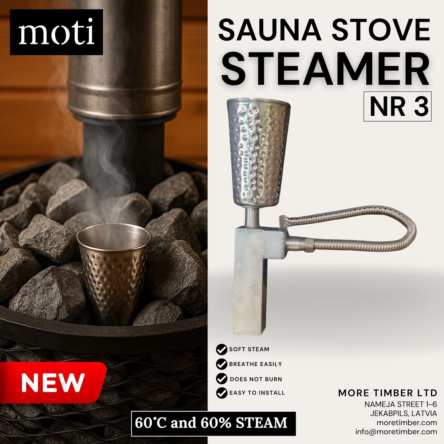 High quality stainless steel sauna heater for home, spa, and traditional sauna use