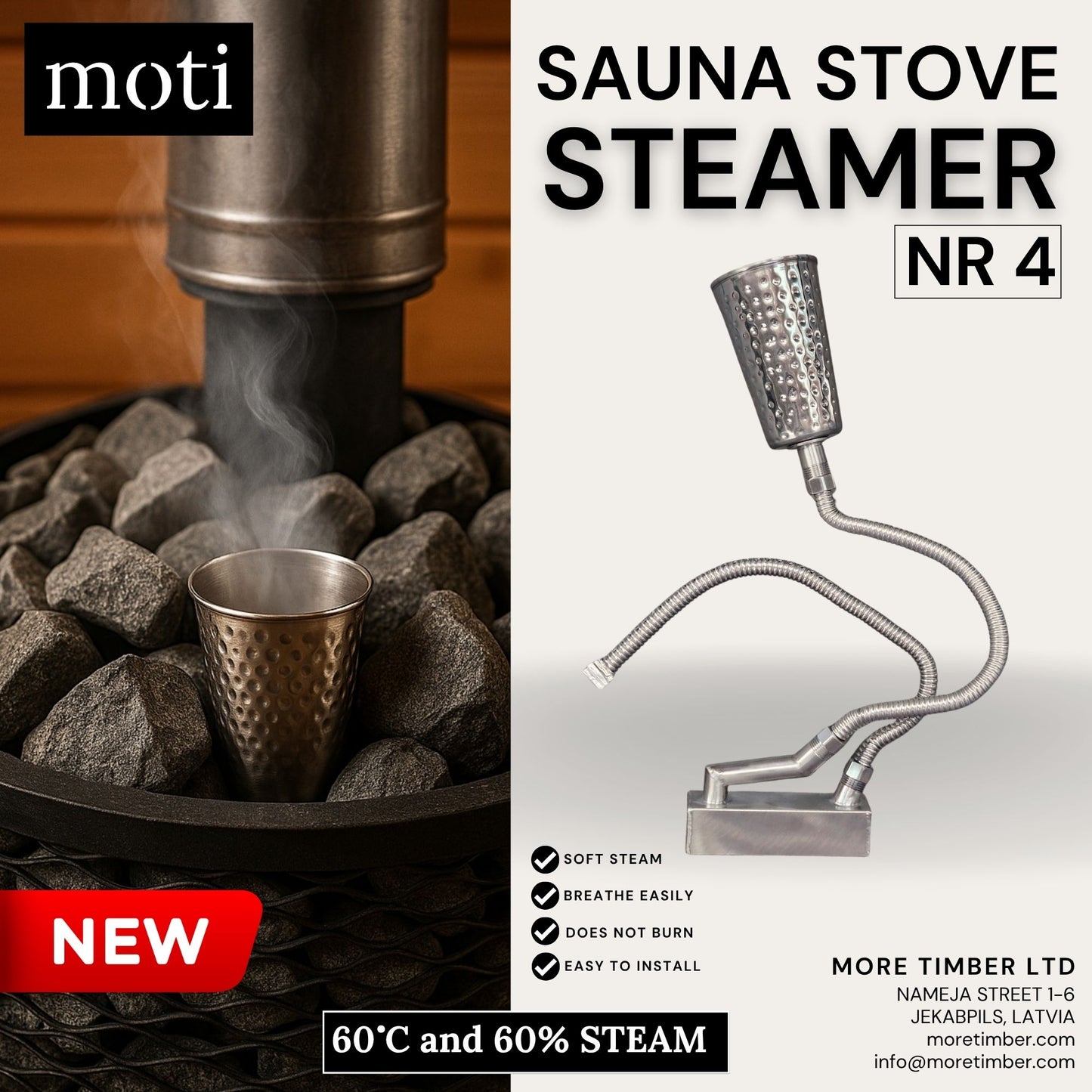 High quality traditional sauna steam generator for home, spa, and traditional sauna use