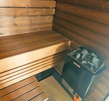 Handgefertigte Thermoholz-Sauna Arico Premium