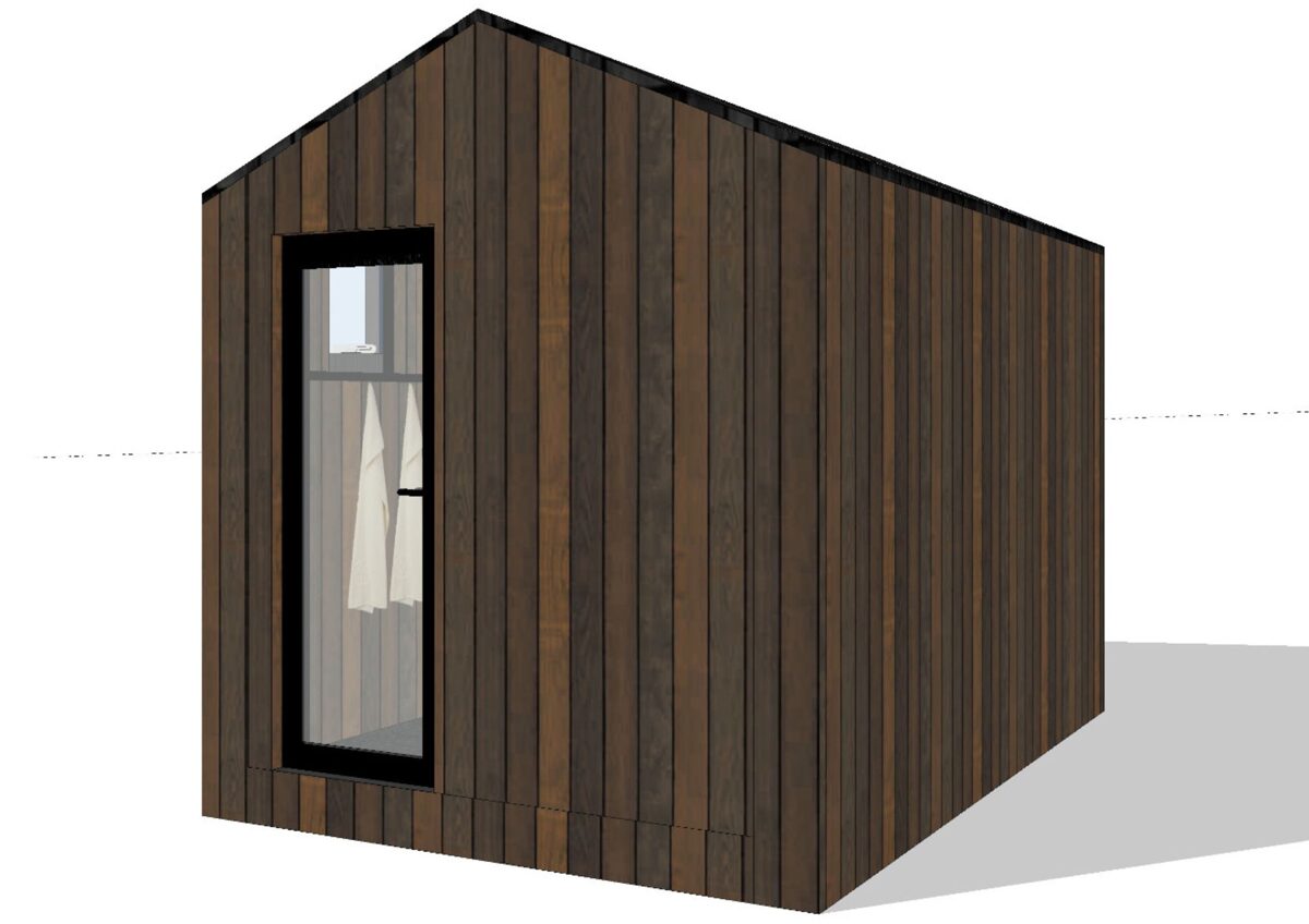 EPIC HARMONY SERENITY Thermowood Pirts māja 3,7x2,4m