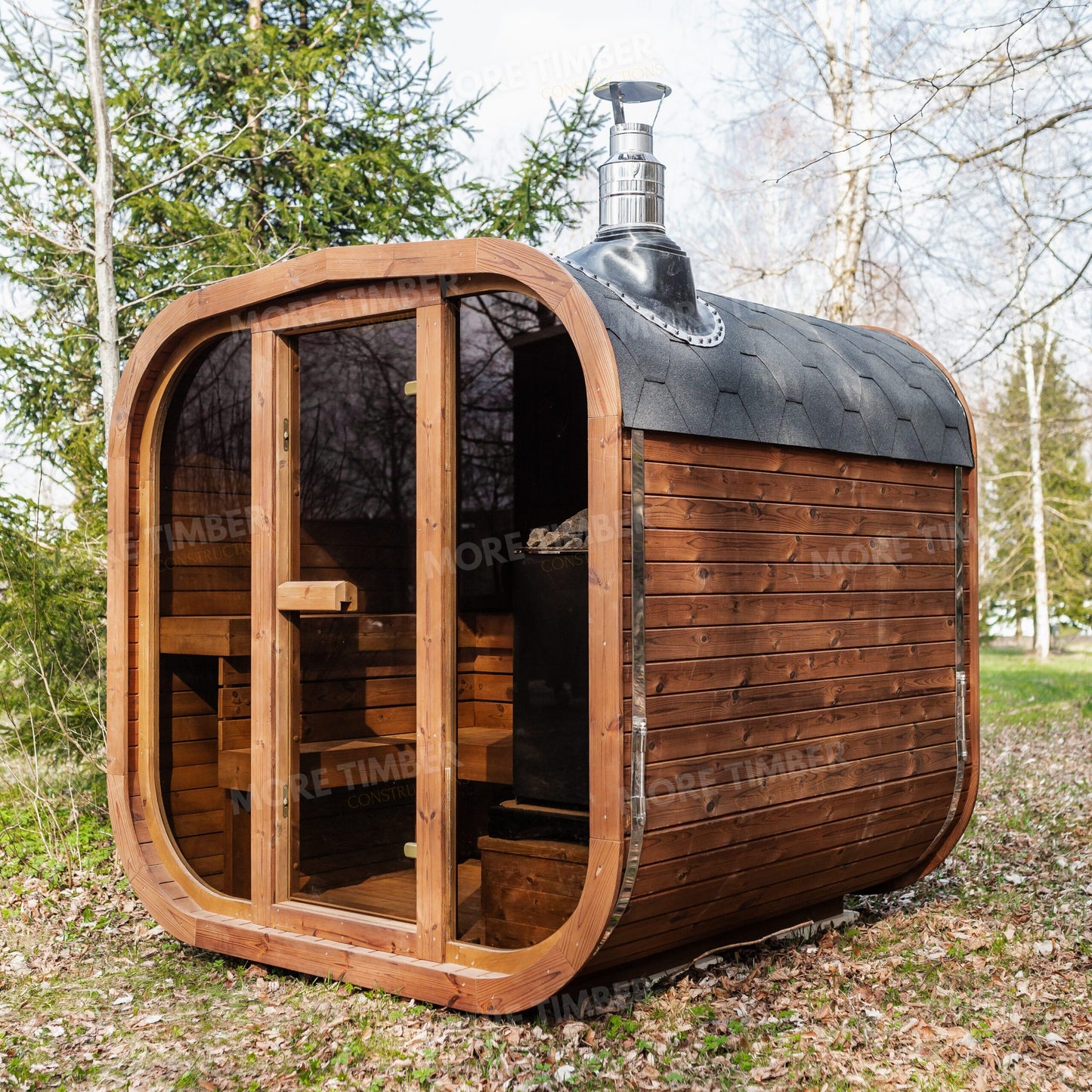 DIY Handcafted Thermowood CUBE MINI 2m