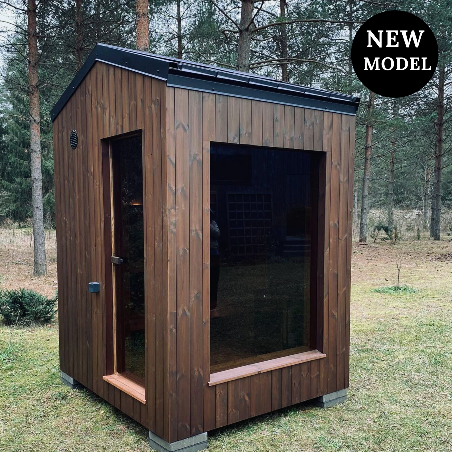 EPIC MINI Thermowood sauna 2,0x2,0m