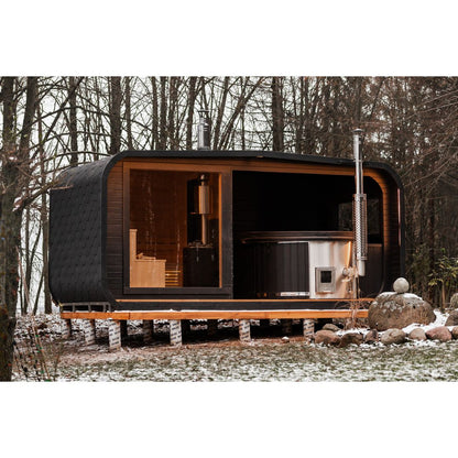 2in1 LUX SPA – Sauna + Badefass