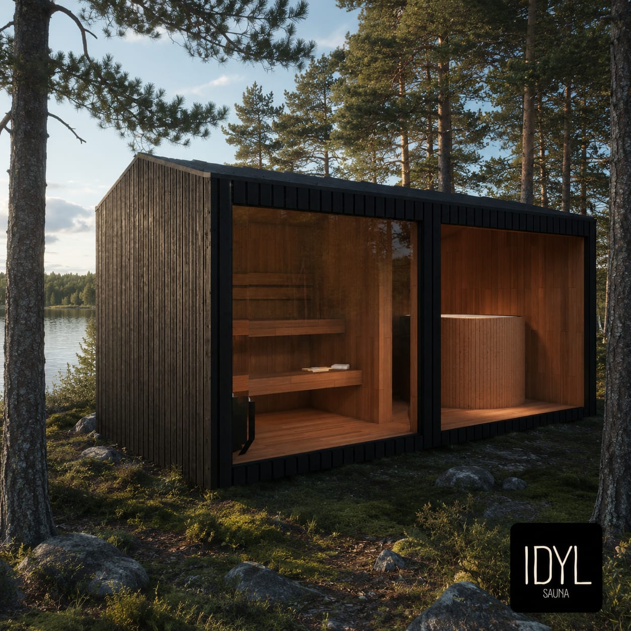 IDYL premium sauna FLOW