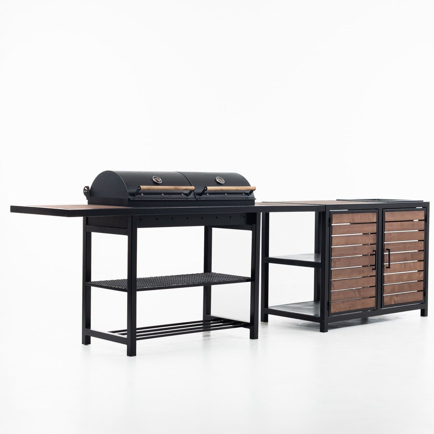 Double Grill with Sink Table GR306