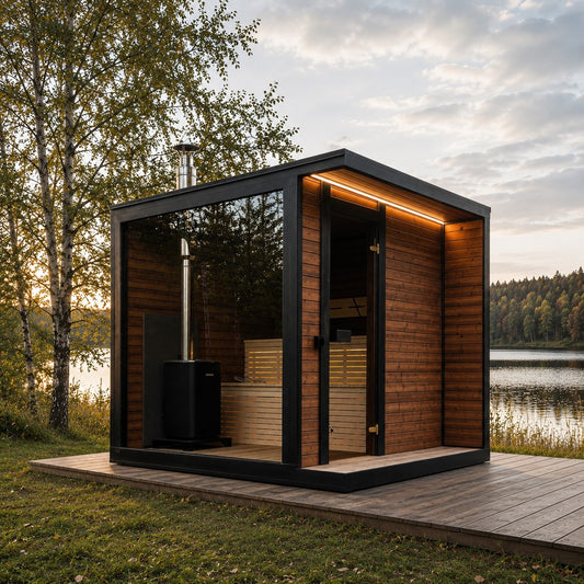 ModulSauna 240×250 – Thermo wood