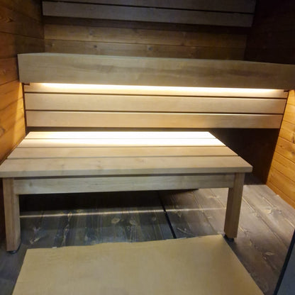 Handgefertigte Thermoholz-Sauna Arico Premium