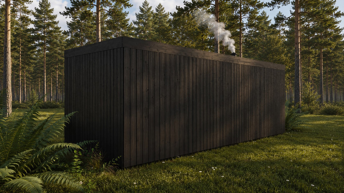 IDYL premium sauna WIDE with lounge