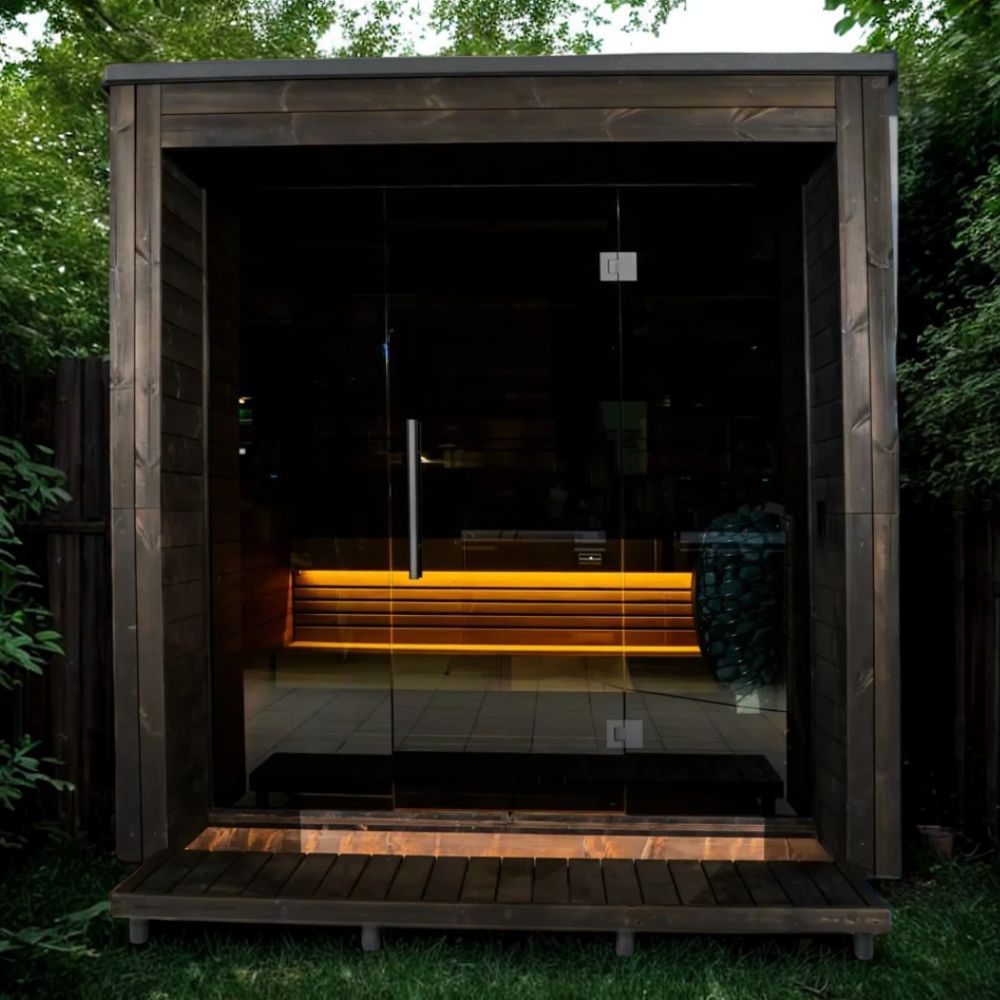 DIY Handcrafted Thermowood Arona Premium Sauna