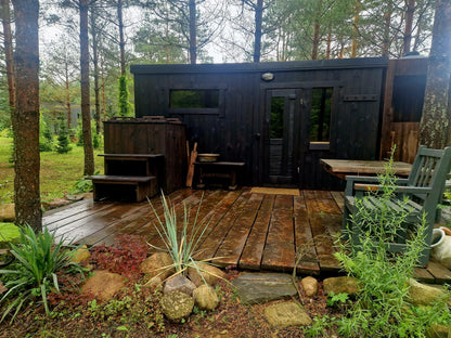 Thermowood sauna model "Spacious" with resting room 4271x2080mm
