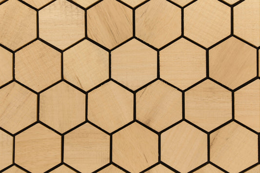 Decorative wall panel Promenade Abachi