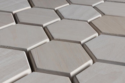 Decorative wall panel Promenade White