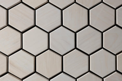 Decorative wall panel Promenade White