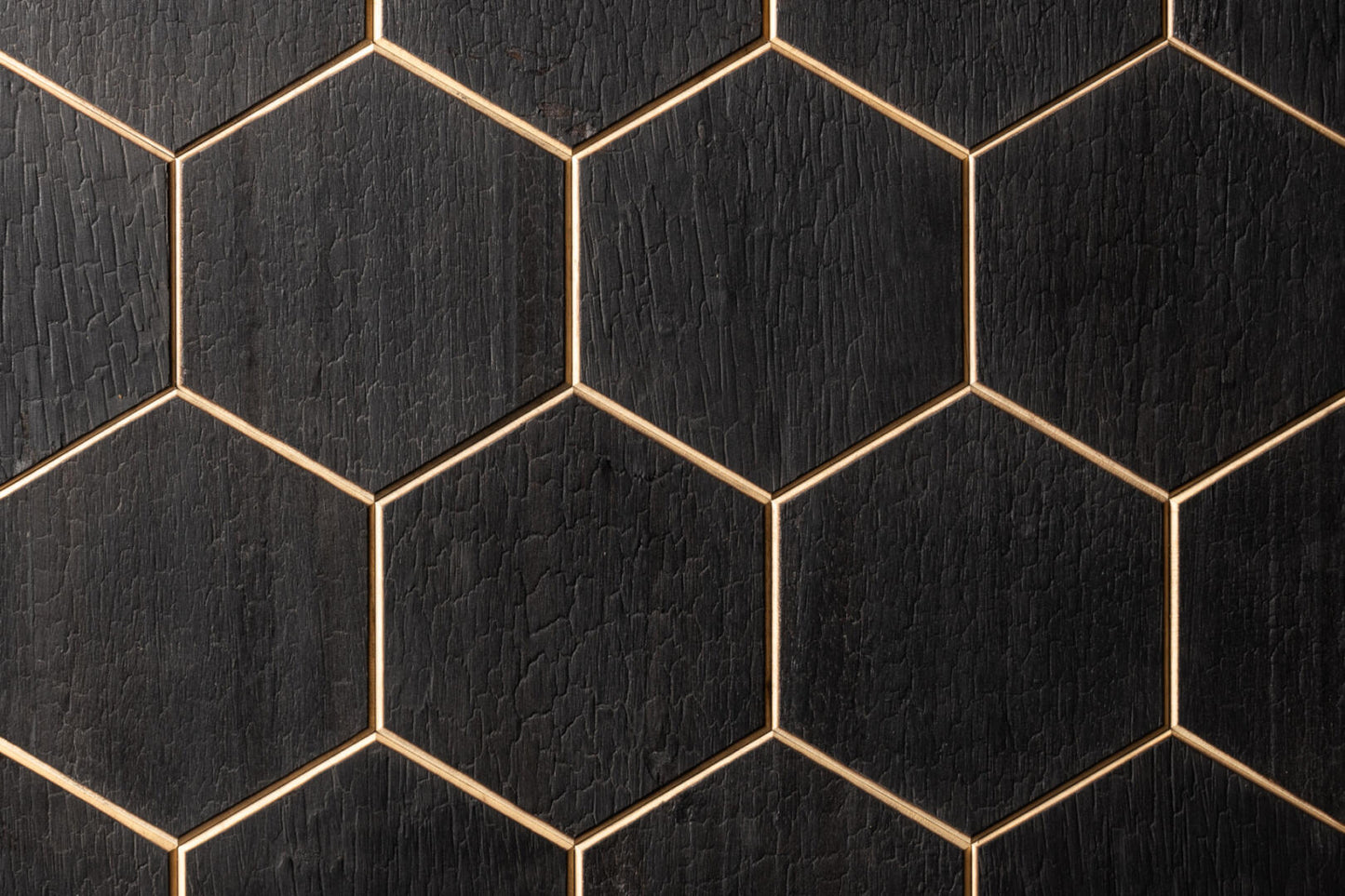 Decorative wall panel Promenade XL Abachi Yakisugi