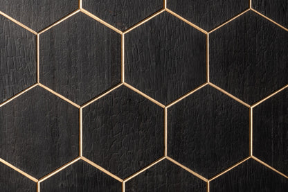 Decorative wall panel Promenade XL Abachi Yakisugi