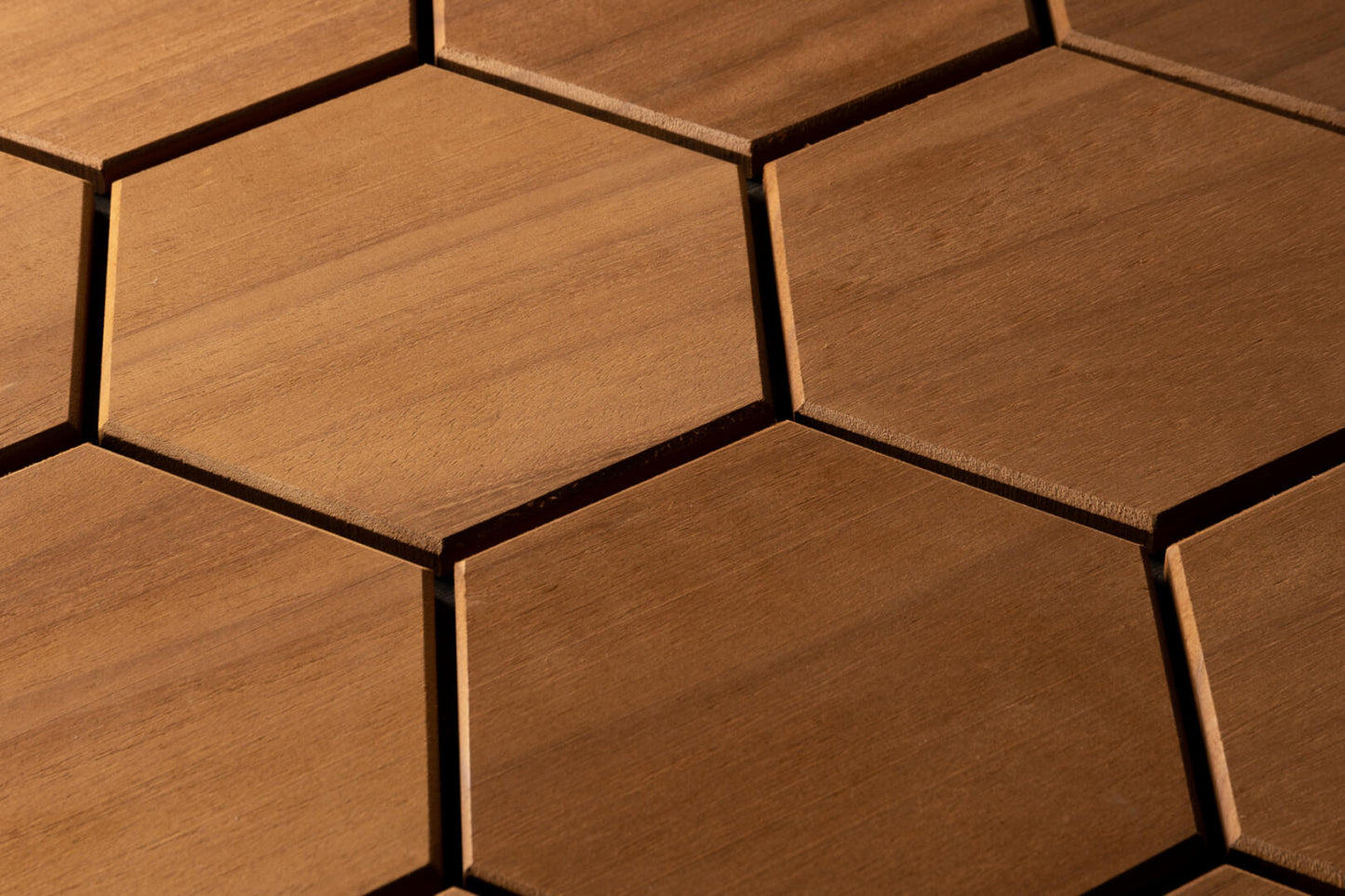 Decorative wall panel Promenade XL thermo Abachi