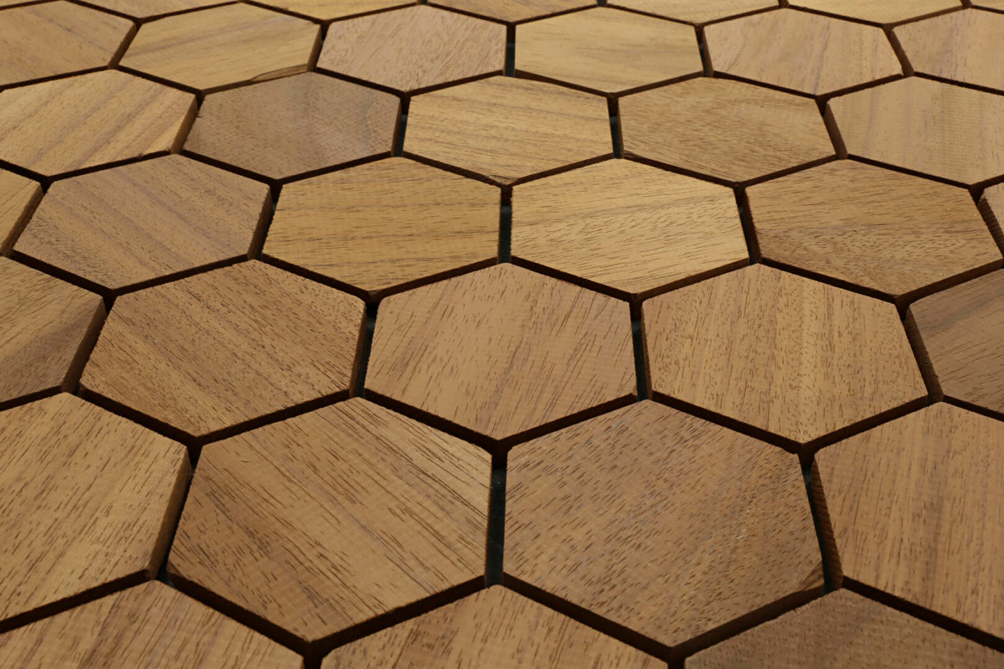 Decorative wall panel Promenade thermo Abachi