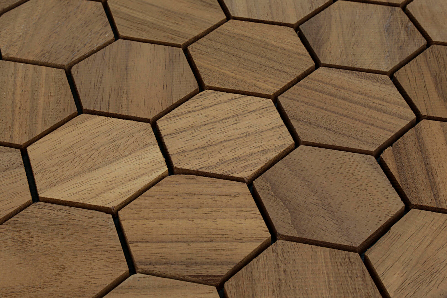 Decorative wall panel Promenade thermo Abachi