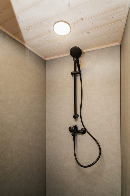 Luxus Thermoholz Modulsauna & Wellnesskabine