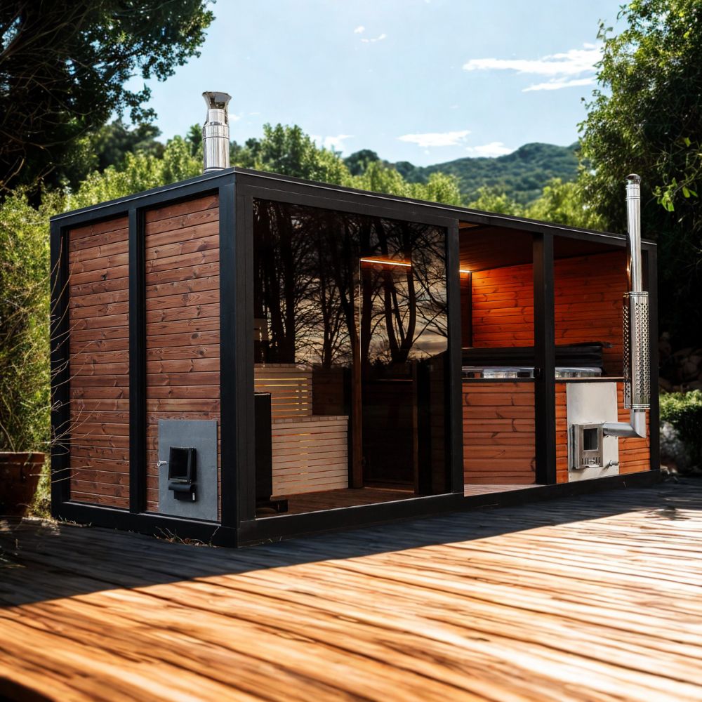 2in1 Home Spa – Thermo wood