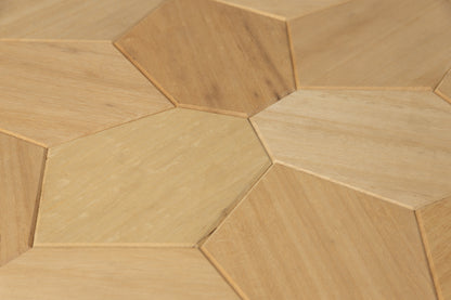 Decorative wall panel Hexagon Abachi, B