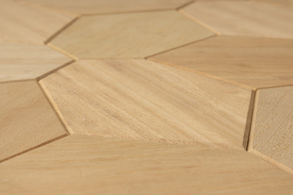 Decorative wall panel Hexagon Abachi, B