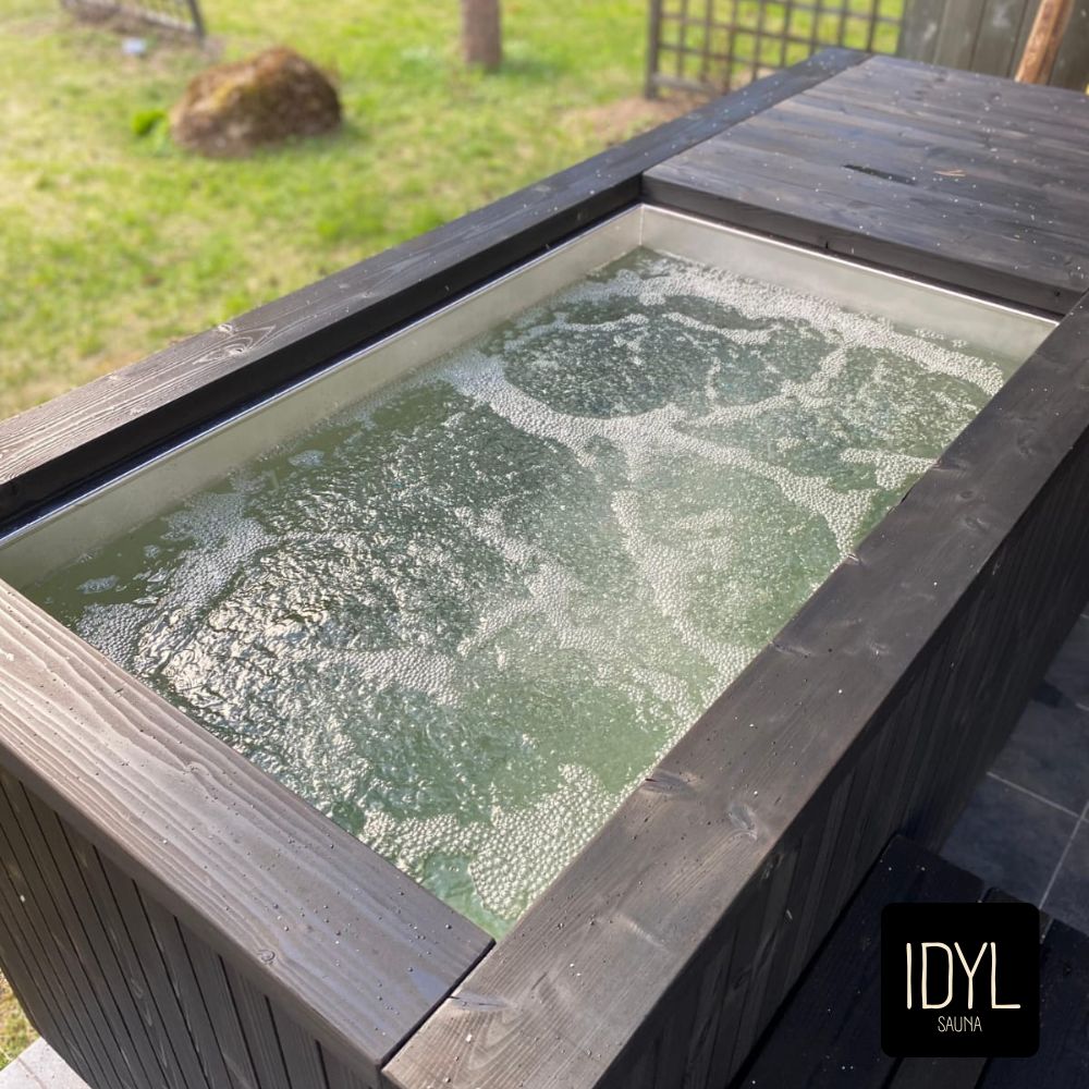 ICILY Eisbad aus Stahl
